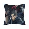 Pillow Case Leons Kennedy Video Game Residents Evils 4 Soft Pillow Cover Cute Funny Cushion Cover Custom Pillowcases For Sofa