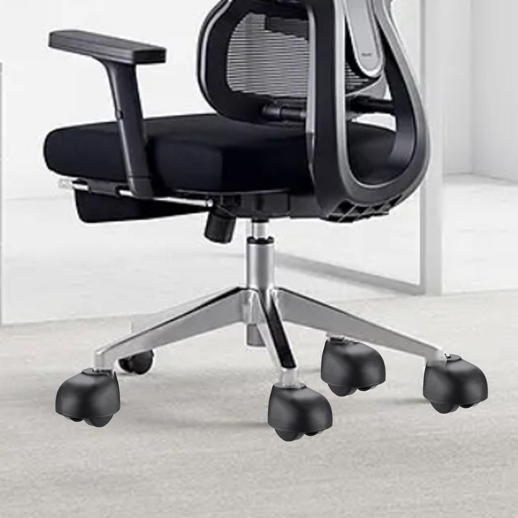 Office Chair Wheel Universal Caster Wheel Replacement Low Noise for Furniture Shelf