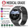 Medical Grade Smartwatch Health Monitoring Ecg+ppg Smart Watch Men Women Heart Rate Blood Oxygen Blood Pressure Watches