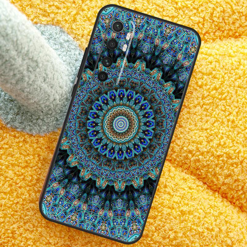 Чехол с цветочным дизайном мандалы для Xiaomi 13T 14T 15T 14 15 Ultra 17 Pro Max Чехол для POCO F8 F7 X7 Pro F5 F6 X5 X6