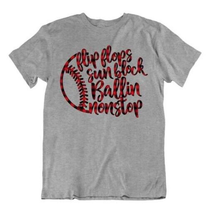 Softball Sports T Shirt Gift Cool Gift Cute Funny Play Joke Hiphop