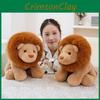 Lion Cartoon Plush Toy For Children Soft Sleep Companion Festival Gift Doll