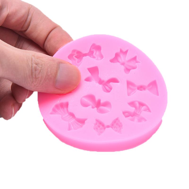 1 шт., галстук-бабочка, шоколадная глина, форма для конфет, помадка, инструмент для украшения торта с галстуком-бабочкой