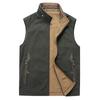 Men's Vest Outdoor Sports Sleeveless Jacket Double-sided Jacket