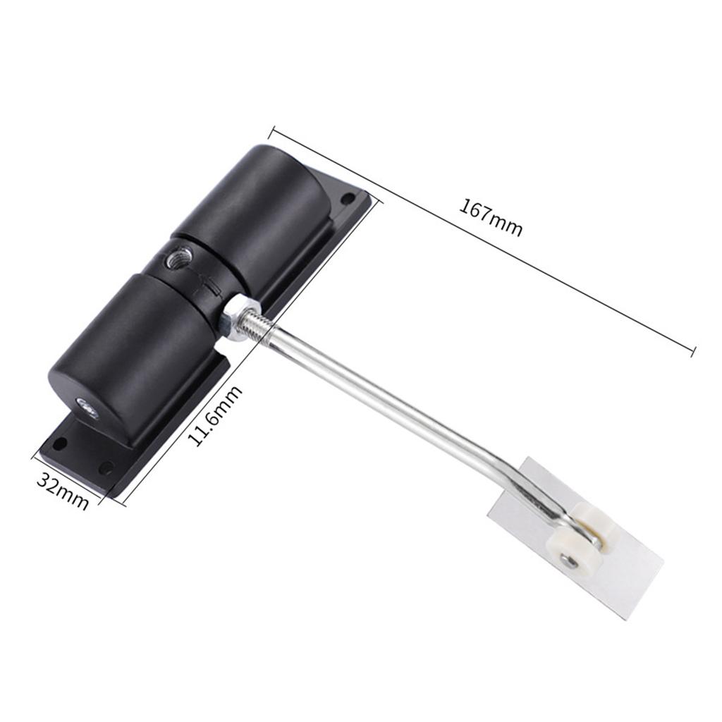 Metal Door Closer Stainless Steel Automatic Spring Door Closing Device Can Adjust The Door Closing Device Furniture Accessories