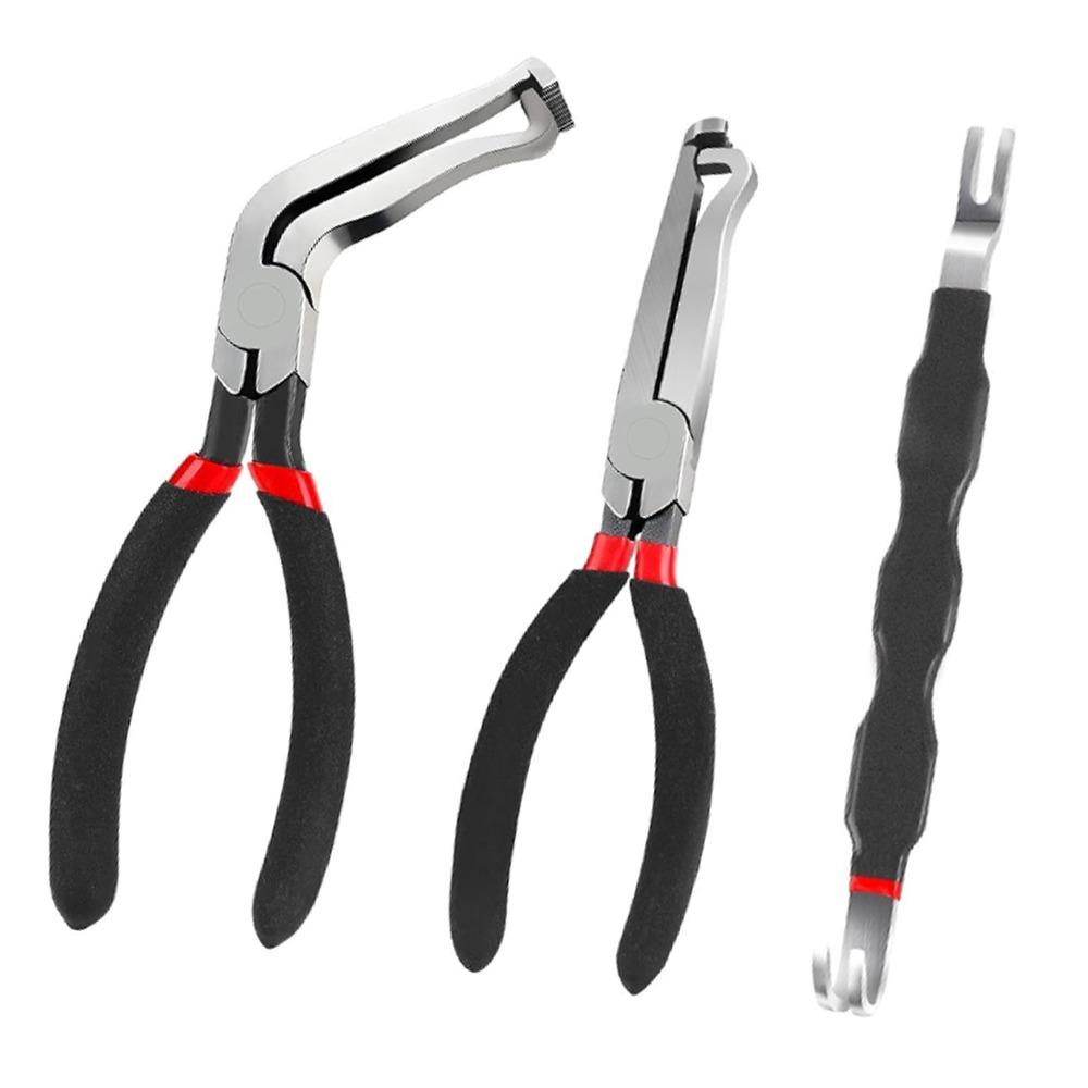 8" Electrical Disconnect Pliers 60-Degree Connector Separator Fuel Line Separator For Automotive