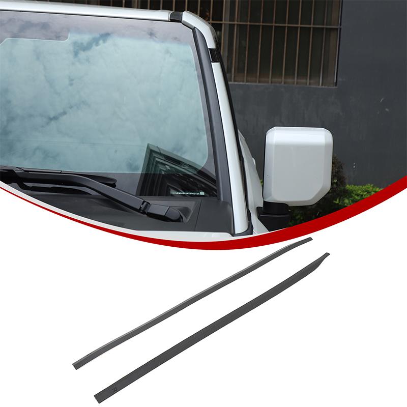 Front Windshield A-pillar Rubber Seal Strip A-pillar Noise Reduction Sealing Strips For Toyota Prado LC250 Lexus GX 2024-2026