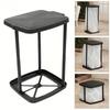 With Lid Garbage Bag Auxiliary Rack Portable Rubbish Bin Stand Trash Can Holder  Camping