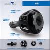 Рукоятка катушки HEIGHTEN 32 мм для Shimano и Daiwa типа и серии колес Daiwa Type S (Шимано А) (Оружейная бронза и черный) (513)