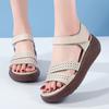 Platform Sandals Summer Woman Fashion Wedge Sandals Casual Platform Walking Sandalias Mujer Comfortable Non Slip Beach Shoes Wom