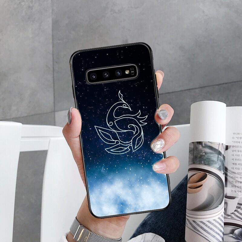 Чехол для телефона с созвездиями Genshin Impact для Samsung Galaxy S22 S20 Ultra S20 S22 Plus S21 S10 S9 S8 Plus S10E S20 FE