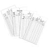 Double-Sided Writable Inventory Card for Material Tracking