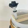 Leak Proof Cowboy Hat Straw Cover Dust-proof Straw Cap Straw Tip Protective Cap Straw Topper  Party