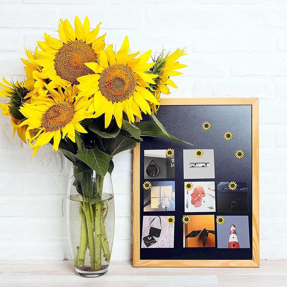 Board Pins Rose/Sunflower/Daisy Shape Photo Wall Nail Push Pins Thumbtack Decorative Drawing Pins