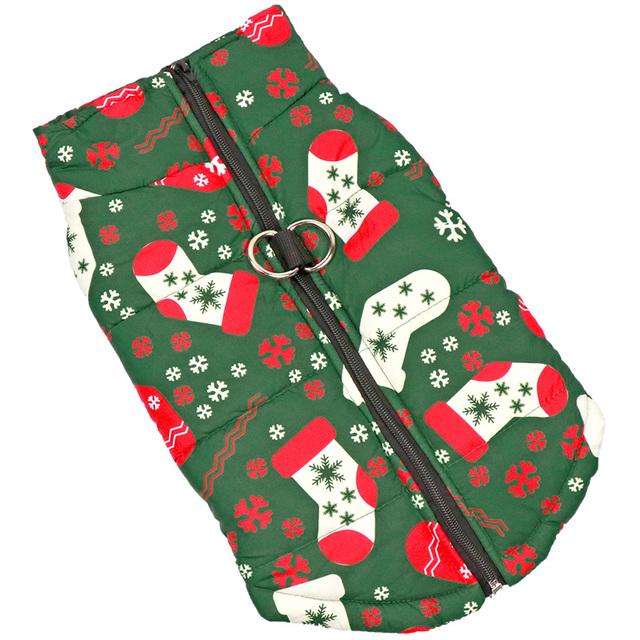 Одежда для собак, зимняя куртка для собак, пальто, водонепроницаемая рождественская одежда для щенков, маленькая, средняя, ​​большая собака, мопс, чихуахуа, Ropa Para Perros