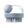 Markzen Pet Shampoo Brush Silicone, Gray, 1 Piece, Korean Pet Shampoo