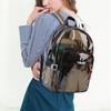 Transparent PVC Backpack Student Fashion Backpack Casual High Appearance Level Large Capacity Schoolbag