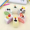 1pcs Mini Simulation Cream Cake Fridge Magnet for Kitchen