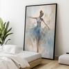 Ethereal Dance of the Ballerina Ethereal Dance of the Ballerina, 50X70 Cm, Unframed, Premium Canvas On Stretcher
