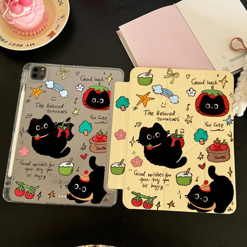 IPad Case 11 Air 7 Mini Inch Pro 10.9 Clear Cartoon Shockproof Cover