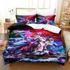 New 3D Printing Kawaii Girls Bedding No Game No Life Bedding Set Cartoon Anime Three-piece Set Adult Kid Bedroom Duvet Cover Set