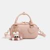 Female Sweet Solid Color Pillow Bag Handbag Female Cute New Work Small Bag Crossbody Bag