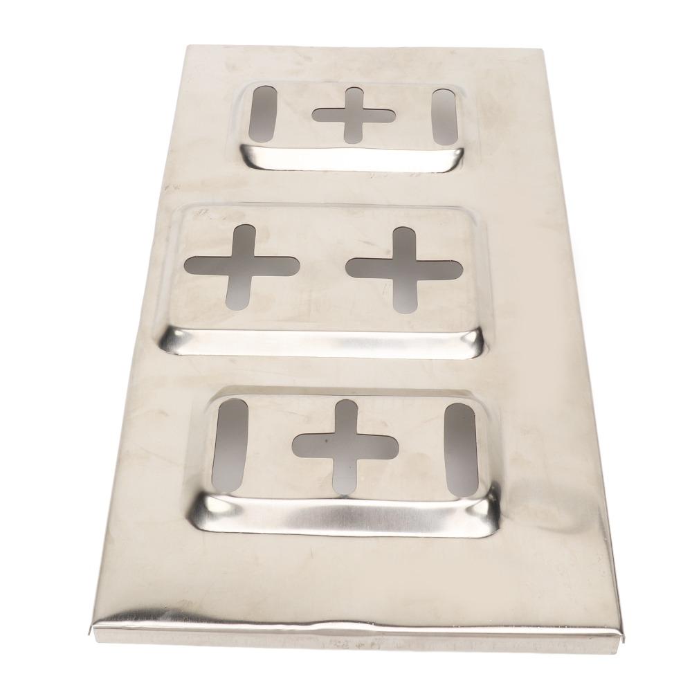 Stainless Steel Car Battery Tray 193 x 345mm Battery Mounting Tray Battery Securing