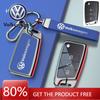 Для VOLKSWAGEN VW для Volkswagen Tiguan VW Golf 7 4 5 Mk4 6 MK7 для Skoda Octavia A7 для Seat Leon Ibiza Altea Металлический чехол для автомобильного ключа