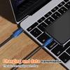 Кабель Usb C на Type C мощностью 60 Вт для iPhone 15 Pro Max Xiaomi Быстрая зарядка Дорожный Многофункциональный USB-адаптер Коробка для хранения карт SD