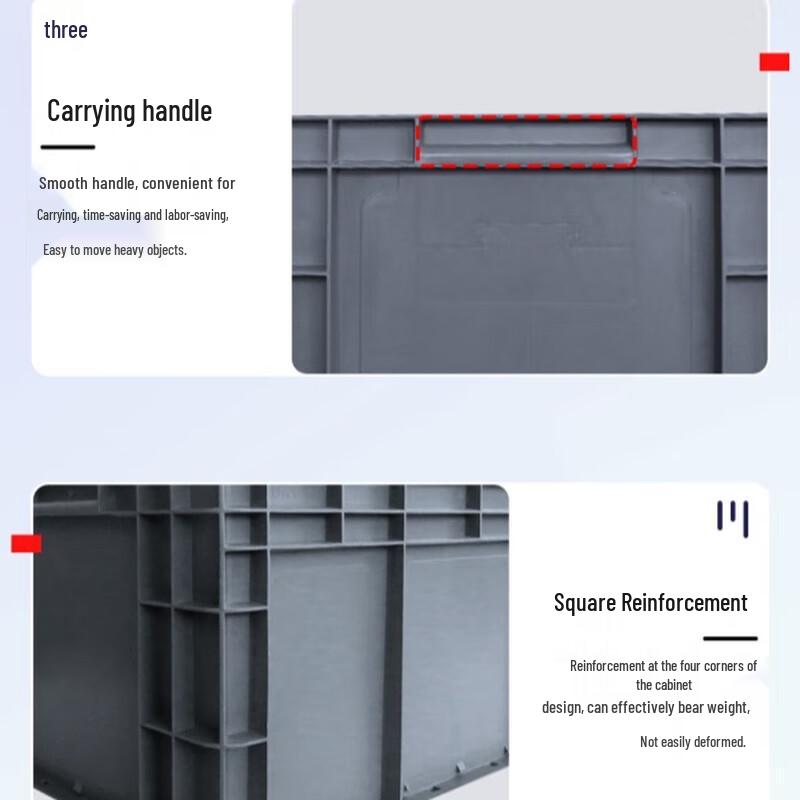 Rectangular PP Storage & Logistics Box