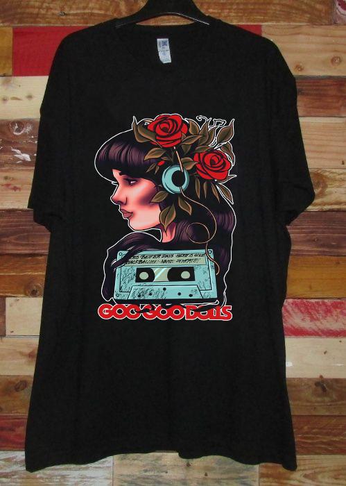 New Goo Goo Dolls Band Music On Tour Black S to 5XL Tee Shirt SN901 Unisex T-Shirt