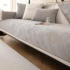 New Universal Chenille Sofa Cover Four Seasons Sofa Cushion Solid Color Embroidery Couch Cover Non-slip Armrest Towel Pillowcase