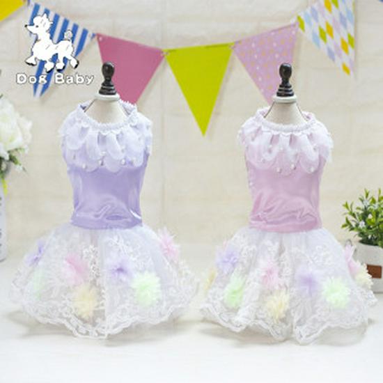 Губы Юбка из тюля: Весенне-летняя одежда для питомцев для собак