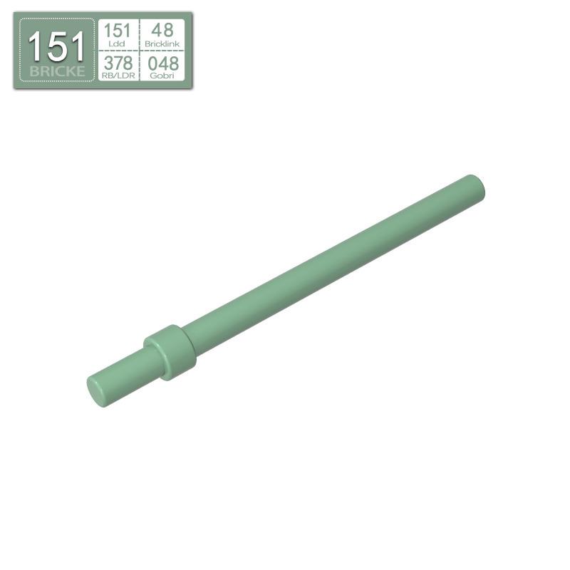 BRICKE Guest Building Blocks 1x6 with Stop Cylinder, Lego Compatible (63965, 18274, 93790, 4095)