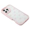 For iPhone 16 Pro Max Case Epoxy Design TPU+PC Phone Cover with Bowknot Pattern,Rhinestone Decor
