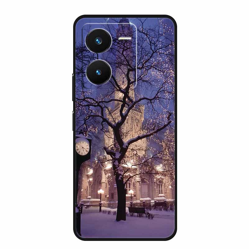 Чехол для Vivo IQOO Z8 Роскошный Мягкий ТПУ Силиконовый Чехлы для Телефона для Vivo IQOO Z8X 5G V2314A V2312A Защитная Обложка Мультяшный Новый Funda