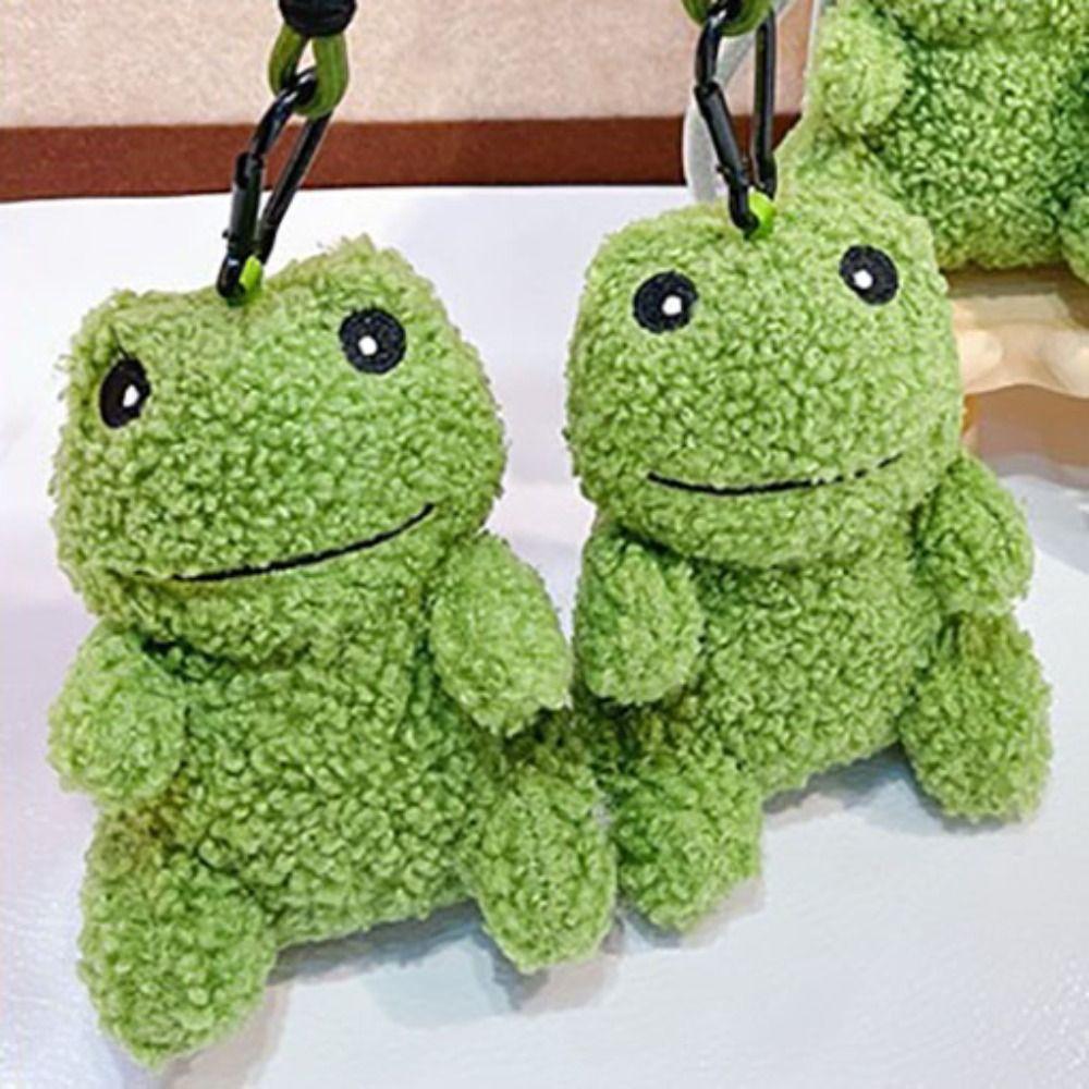 Игрушки для тряски, плюшевая игрушка, брелок для ключей, мультяшный рюкзак, мультяшная лягушка, брелок для детей