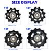 Велосипедный задний переключатель скоростей ролик-направляющая 11T 12T 13T 14T подшипник ролик-направляющая для шоссейного велосипеда 9/10/11 скоростей