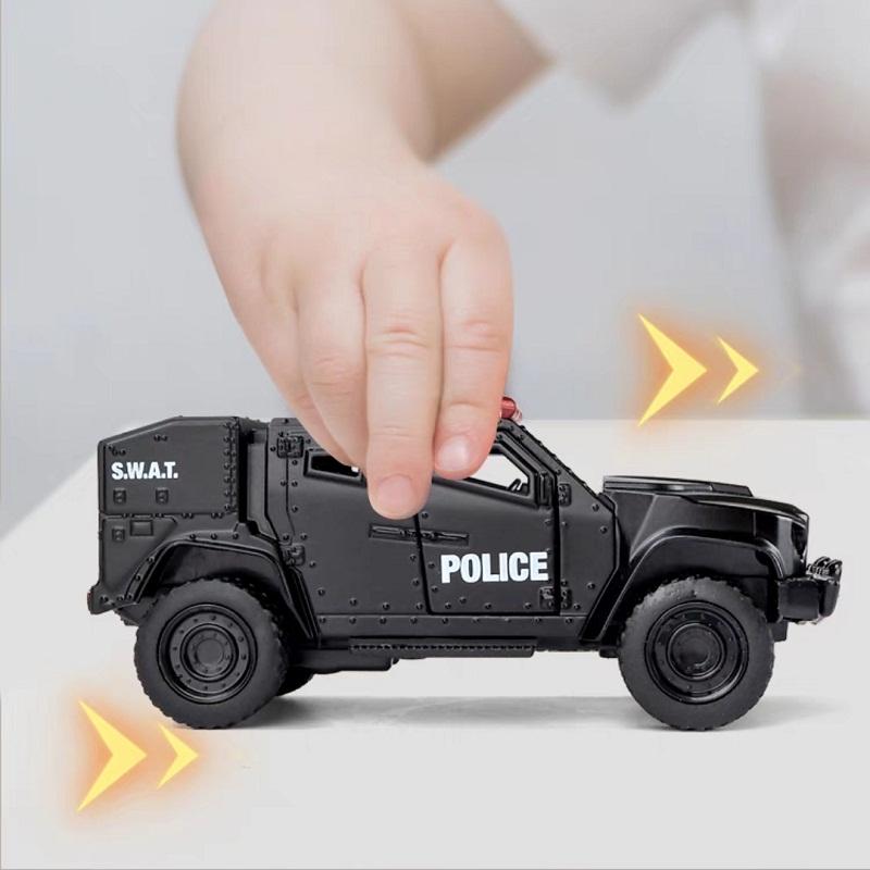 Police Car Series Volkswagen Mercedes Benz Dodge Lamborghini McLaren Ford Chevrolet Corvette Diecasts & Toy Vehicles RMZ City 1:36 Alloy Model