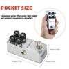 MOSKY Mini C4 Компрессор Гитарная Педаль Эффектов Металлический Корпус Педаль Эффектов True Bypass Гитарные Запчасти Гитарные Аксессуары