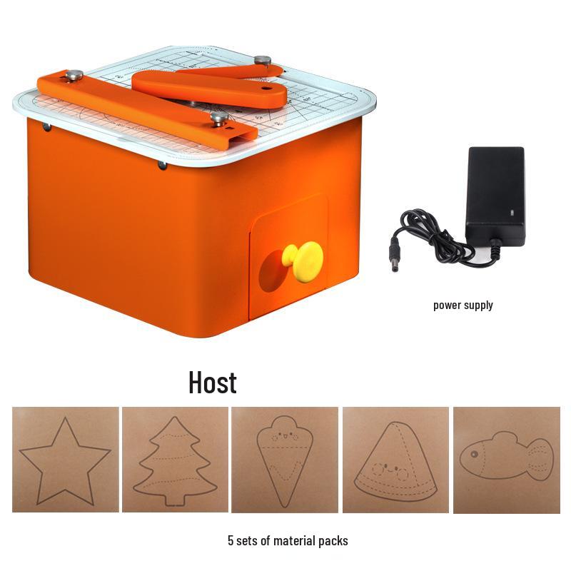 Kids' Safe DIY Cardboard Cutting Machine & Handicraft Kit