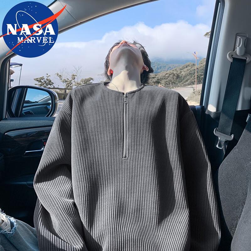 NASA MARVEL Футболка с длинным рукавом на молнии