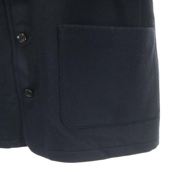 Unused Johnbull Wool Blend Melton Jacket M Black Men's Used