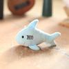 Shark Plush Fun Keychain Adorable Stuffed Animal Doll With Soft Crystal Fabric For Bags