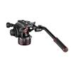 Manfrotto Nitrotech 608 Fluid Video Tripod MVH608AH Head, Head, Black,
