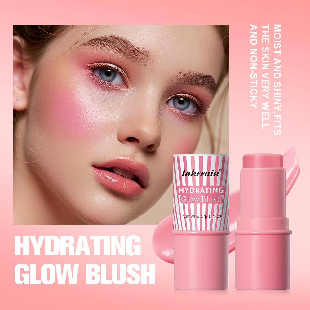 5 Colors Of Water Gloss Powder Blusher Stick Naturally Brighten The Silhouette And Create A Perfect Makeup