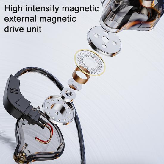 Проводная гарнитура стерео объемный глубокий бас музыкальный плеер эргономичные 3,5 мм проводные наушники игровые наушники телефон аксессуар