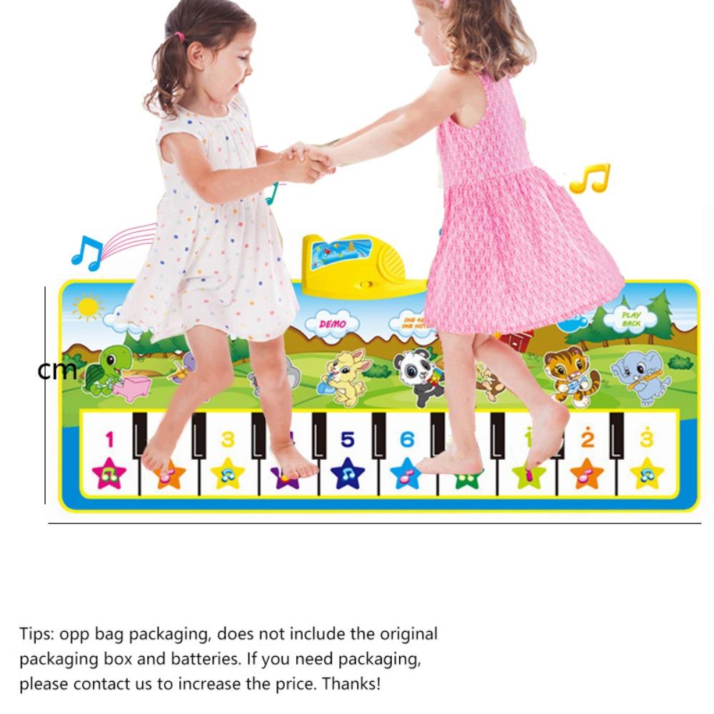 Learning Music Floor Keyboard Dance Mat Multifunctional Electronic Musical Toys  Girls/Boys