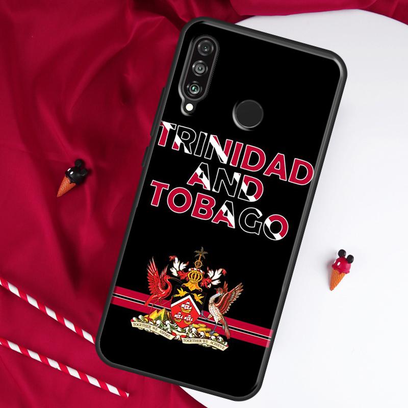 Trinidad and Tobago Flag For Huawei Nova 12i 11i 8i 12s 9 10 SE Y90 Y60 Y70 Y72 Y61 Y91 P20 P40 P30 Lite P60 Pro Case