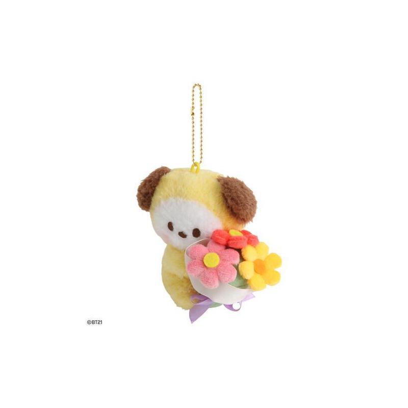 BTS BT21 Официальный плюшевый брелок [БУКЕТ]